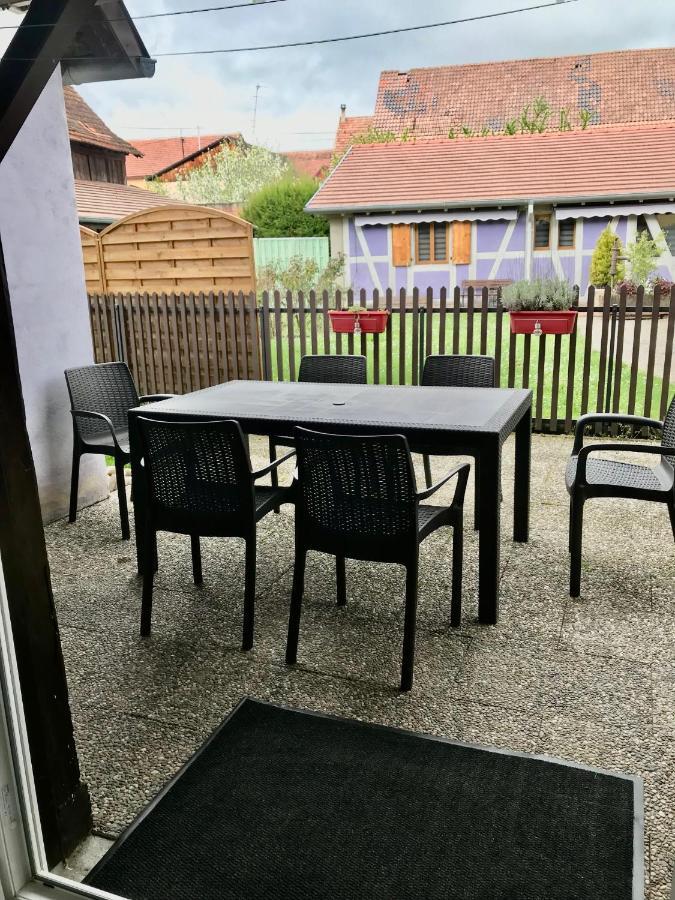 Ebersheim Gite Plain-Pied Avec Jardin Du Centre Alsace מראה חיצוני תמונה