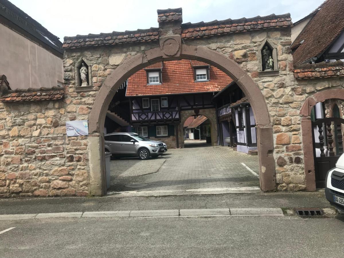 Ebersheim Gite Plain-Pied Avec Jardin Du Centre Alsace מראה חיצוני תמונה