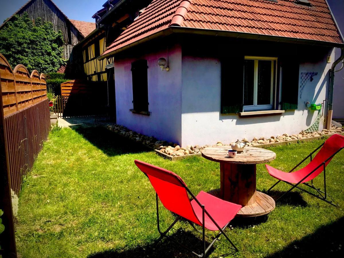Ebersheim Gite Plain-Pied Avec Jardin Du Centre Alsace מראה חיצוני תמונה